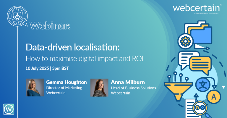 Webinar: Data-driven localisation